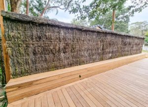 Deck Mounted Brushwood Panels